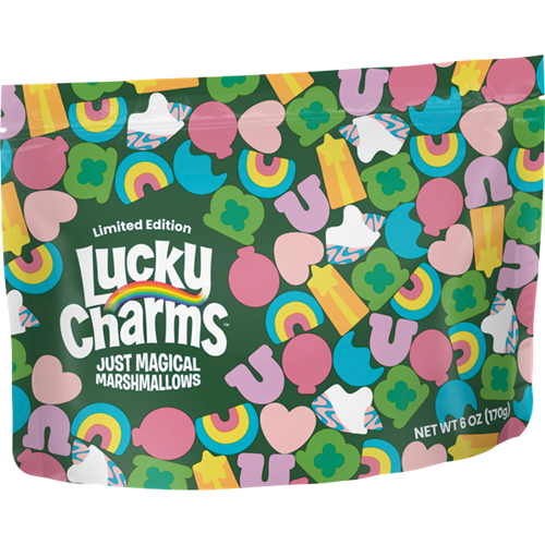 Package of Lucky Charms "Just Magical Marshmallows"